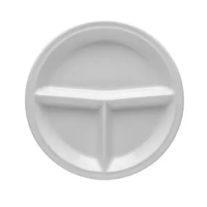 картинка Тарілка (3 частини) Lubiana Rita 25,5 см - L0499 від магазину BarYton