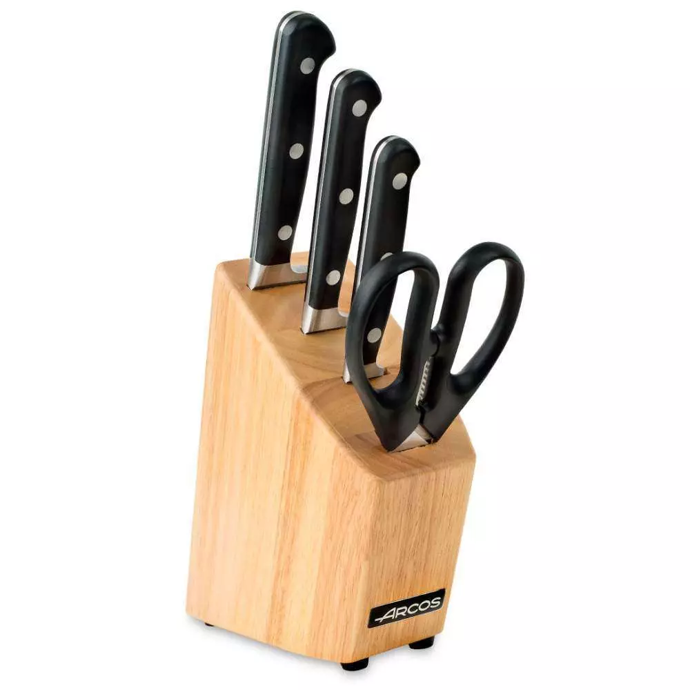 Набор ножей из 4-х предметов с подставкой Opera Arcos  228700