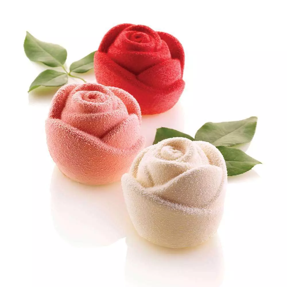 Силиконовая форма для десертов ROSA Silikomart ROSA 145 - Фото 1