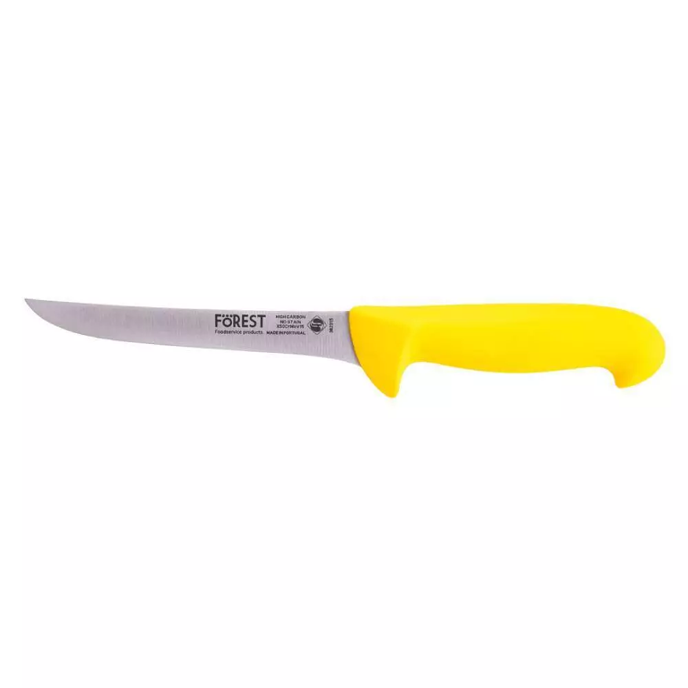 Нож обвалочный 150 мм желтый FoREST 362315