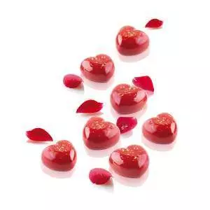 Силіконова форма для десертів Серце Silikomart - CUPIDO 30