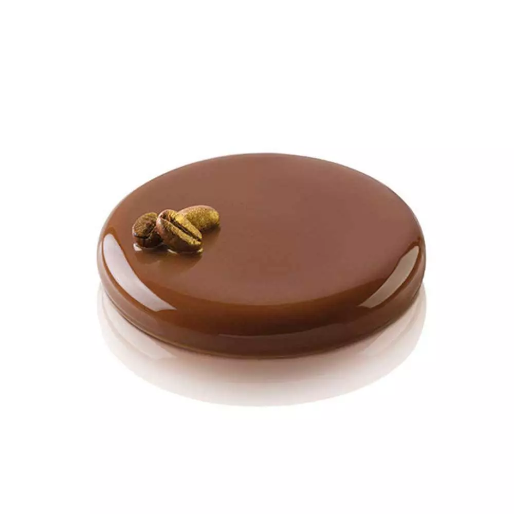 Силиконовая форма для десертов DECOR ROUND d-6,7 см Silikomart DECOR ROUND 50 - Фото 1