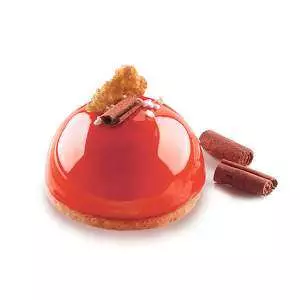 картинка Силіконова форма для десертів SEMISFERA 120 мл Silikomart - SF001/C від магазину BarYton