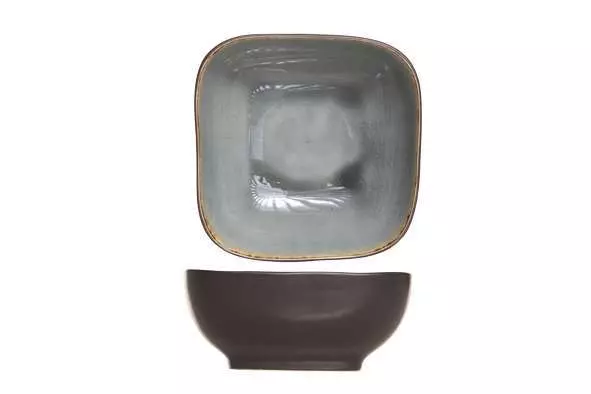 Салатник квадратний Cosy&Trendy Laguna blue-grey 14ХH6 см - 5556316 - Фото 3