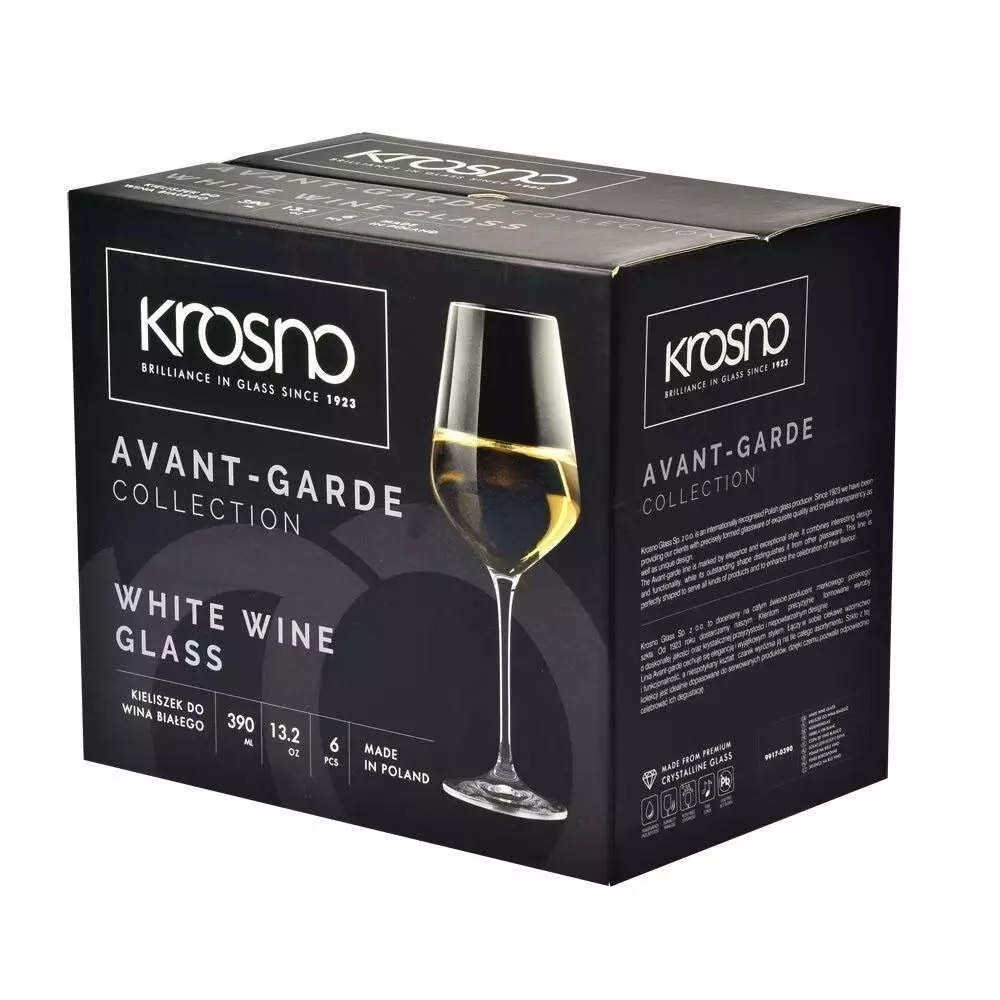 Бокал для белого вина Krosno Avant garde 390 / 450 мл 5900345790978 - Фото 2