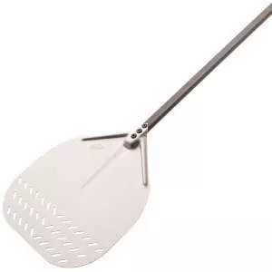Лопата для піци 152 см прямокутна з перфорацією Gi.Metal - AF-32RF/120