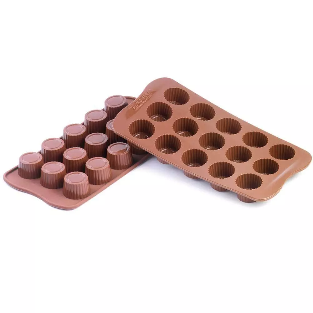 Силиконовая форма для шоколада Пралине 10 мл Silikomart SCG07 - Фото 2