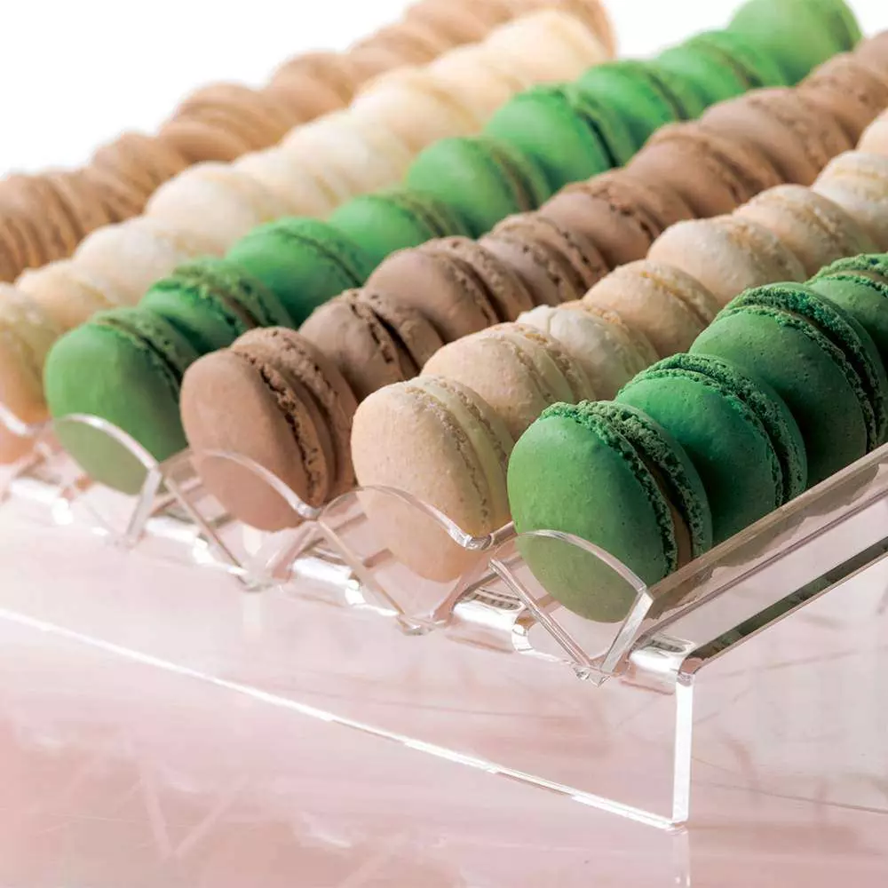 Подставка для макаронс d-45 мм, 4 секции, h-14,5 см Martellato AG05601 - Фото 2