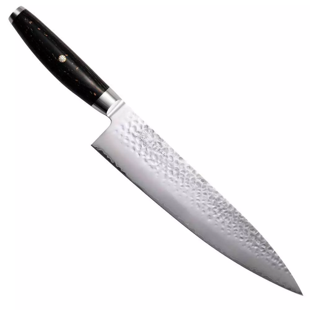 Поварской шеф-нож 240 мм дамасская сталь, серия KETU Yaxell 34941