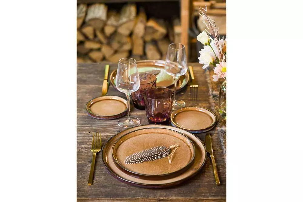 Тарелка Cosy&Trendy Quintana Amber d30,5Xh19 см 5950031 - Фото 2