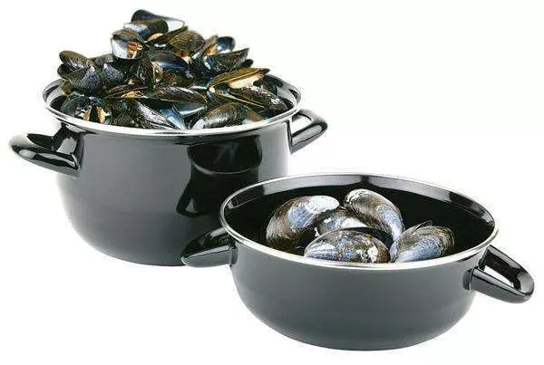 Кастрюля для мідій APS d18Xh12 см 2000 мл - 00625 - Фото 2