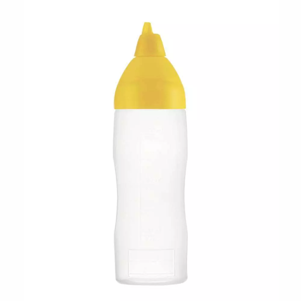 Бутылка для соуса 350 мл желтая Araven 05554