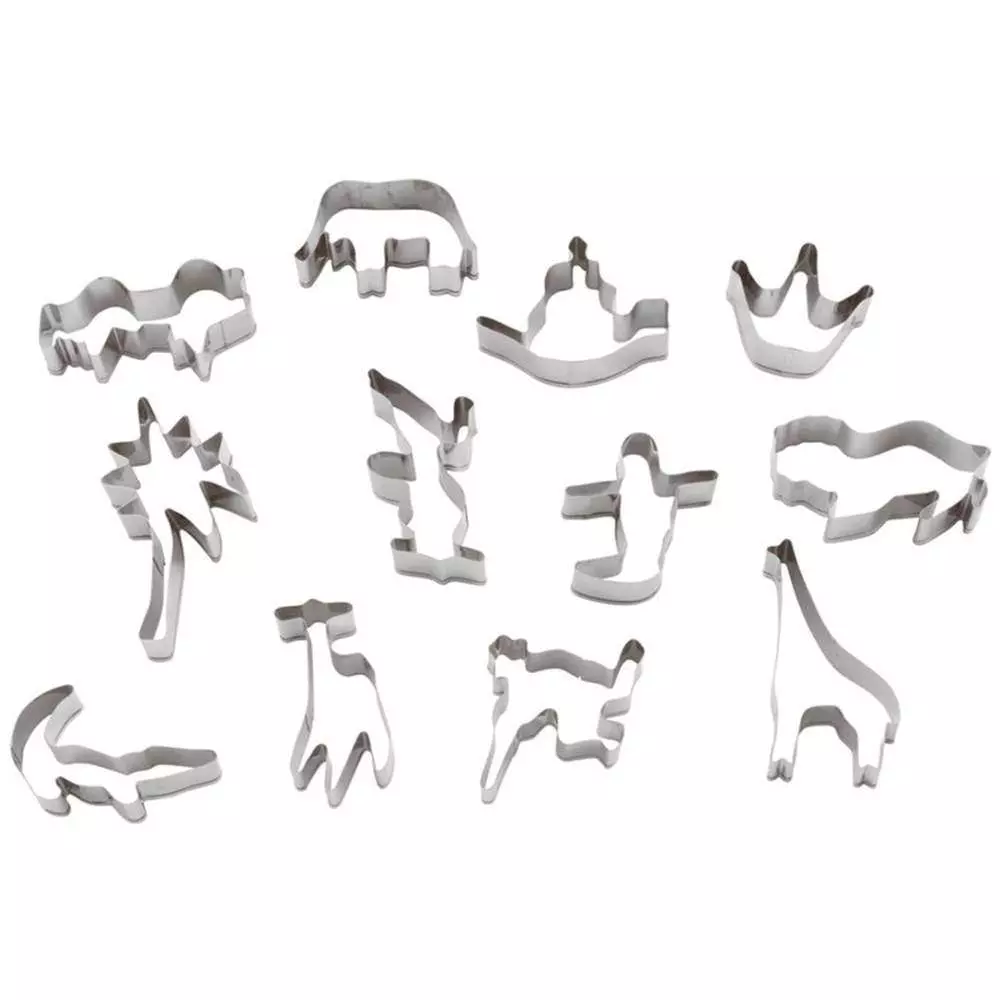 Набор вырубок для теста АФРИКА 12 шт Paderno 47328-15