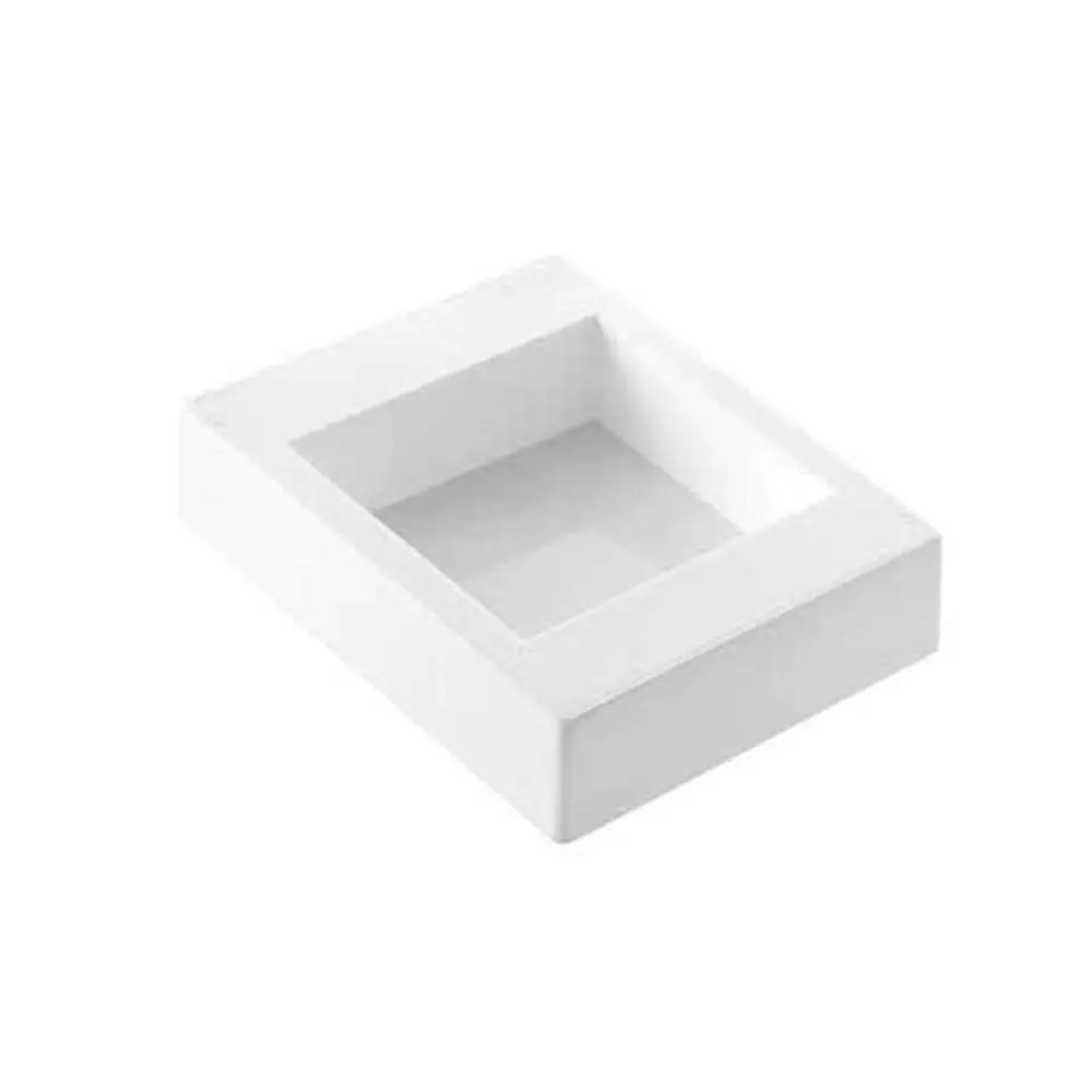 Силиконовая форма квадратная 396 мл Silikomart TOR100x100 H40/1 - Фото 1
