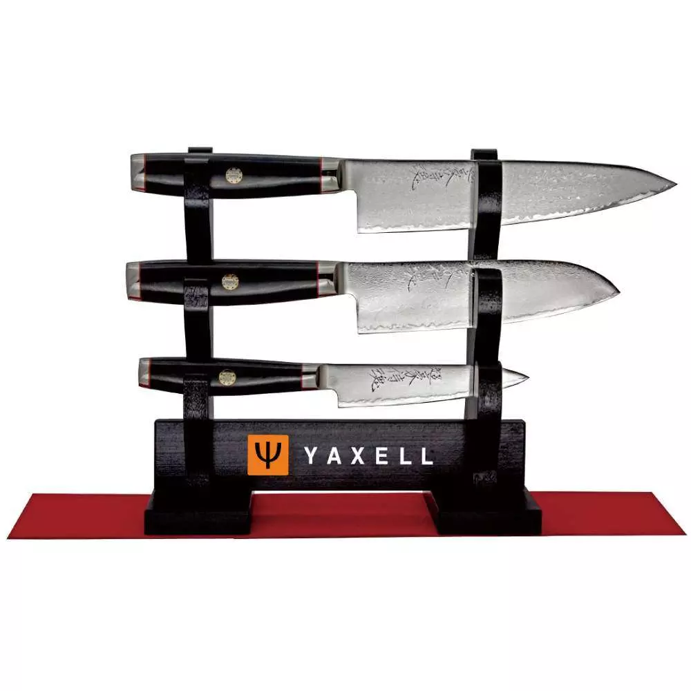 Набір ножів з 3-х предметів серія GOU YPSILON Yaxell - 37200-004