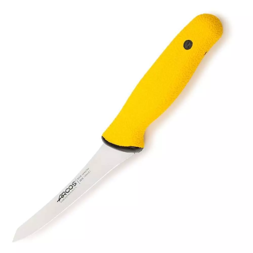 Нож обвалочный 140 мм со скошенным лезвием жесткий, серия DUO PRO Arcos  201200 - Фото 1