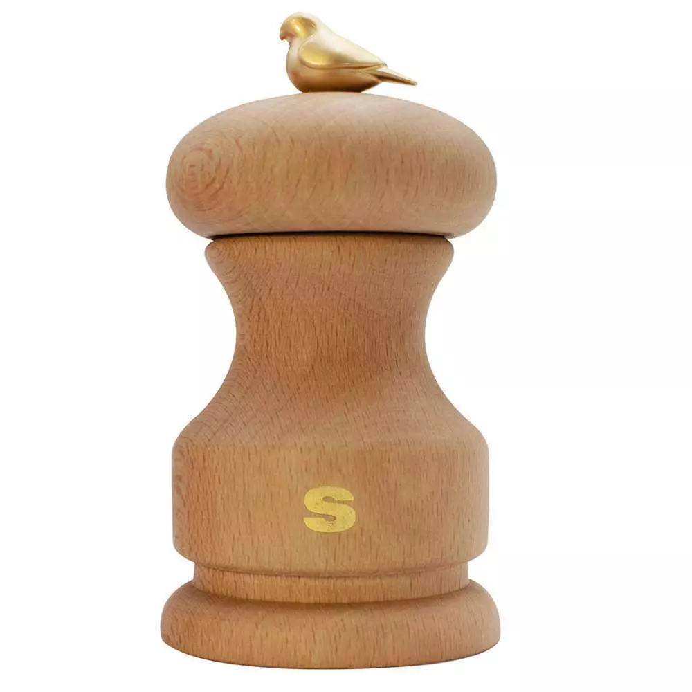 Мельница для соли, серия Bird 110 мм Bisetti  0320S
