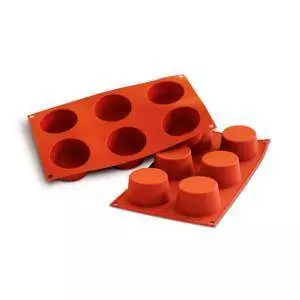 Силиконовая форма для десертов MEDIUM MUFFIN Silikomart SF102/C