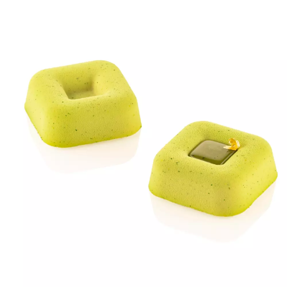 Силиконовая форма для десертов SQUARE SAVARIN Silikomart SQ090 - Фото 1