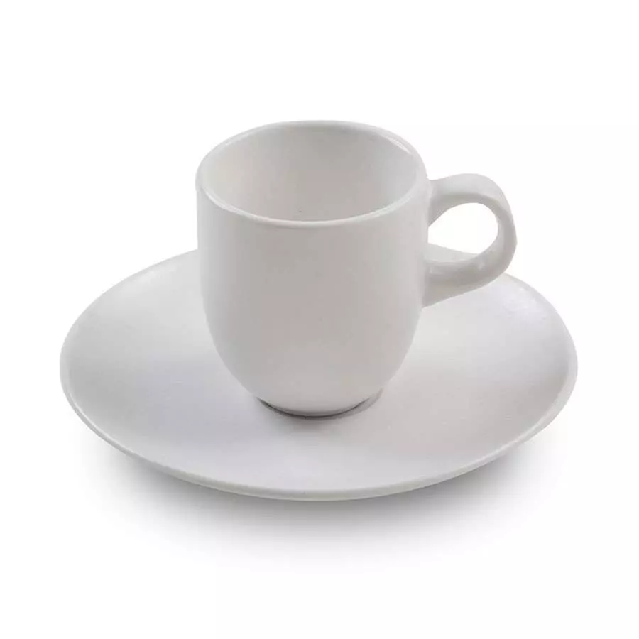 Чашка для эспрессо Ariane Oxide Pearl White 90 мл AVCARNA70044009 - Фото 3