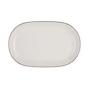 Тарілка овальна ID Fine Modest Maroon 14X9 см 13001-143014