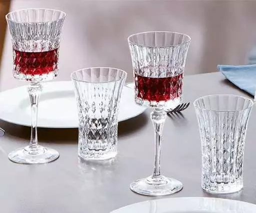 Бокал для вина ARC Cristal darques Lady Diamond 190 мл h20.1 см - L9744 - Фото 2