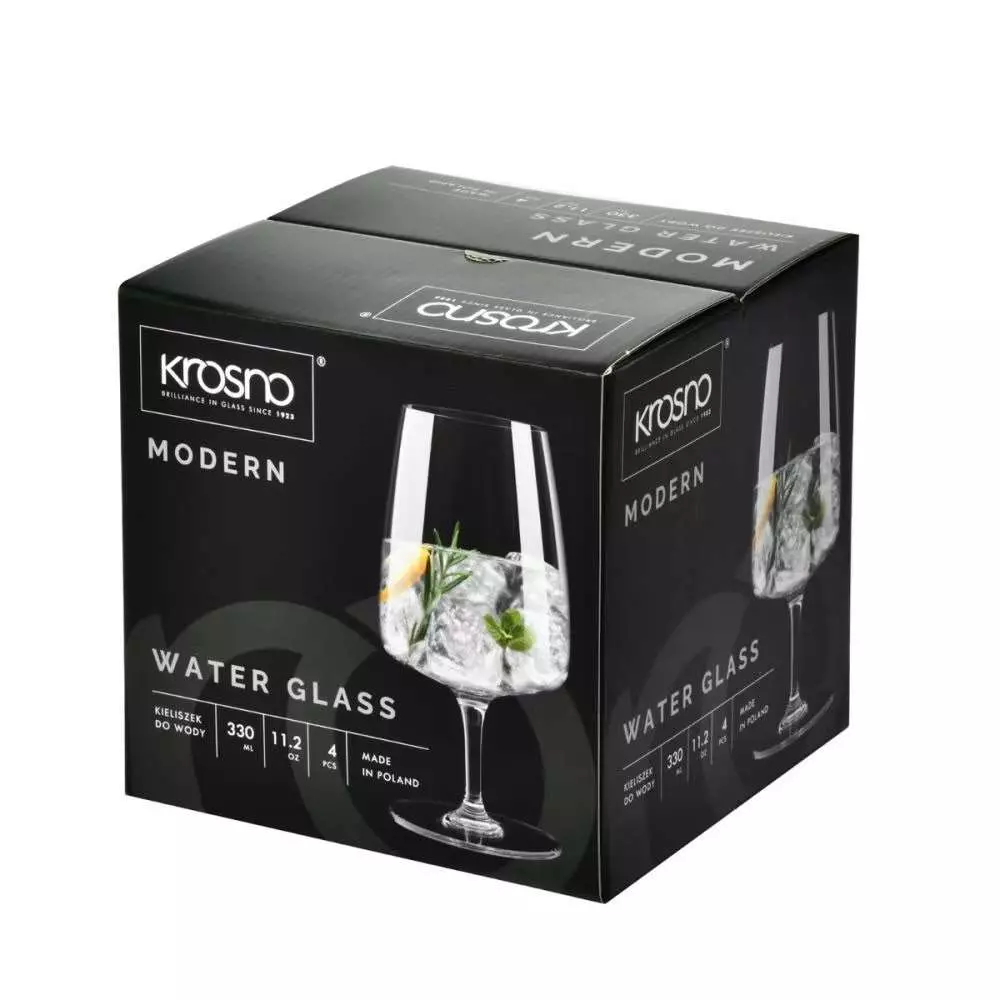Бокал для води Krosno Modern 330 / 380 мл - 5900345915807 - Фото 2