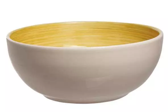 Салатник Cosy&Trendy Turbolino 2600 мл , 25 см жовтий - 053725 - Фото 1