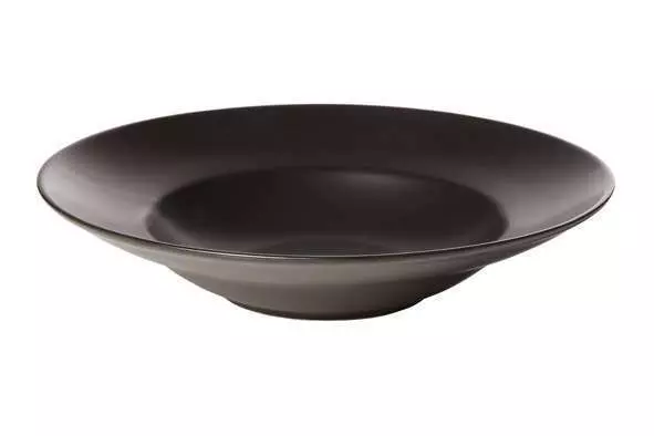 Тарілка глибока для пасти Cosy&Trendy Black D28XH6.2 см - 7102643 - Фото 1