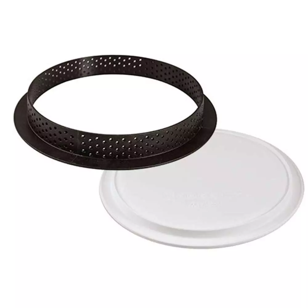 Набор форм для тартов ROUND d 21 cм Silikomart KIT TARTE RING ROUND D210 MM - Фото 1