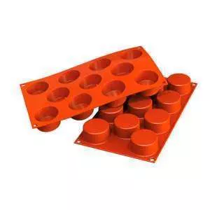 Силіконова форма для десертів CYLINDERS 55 мл Silikomart - SF204/C