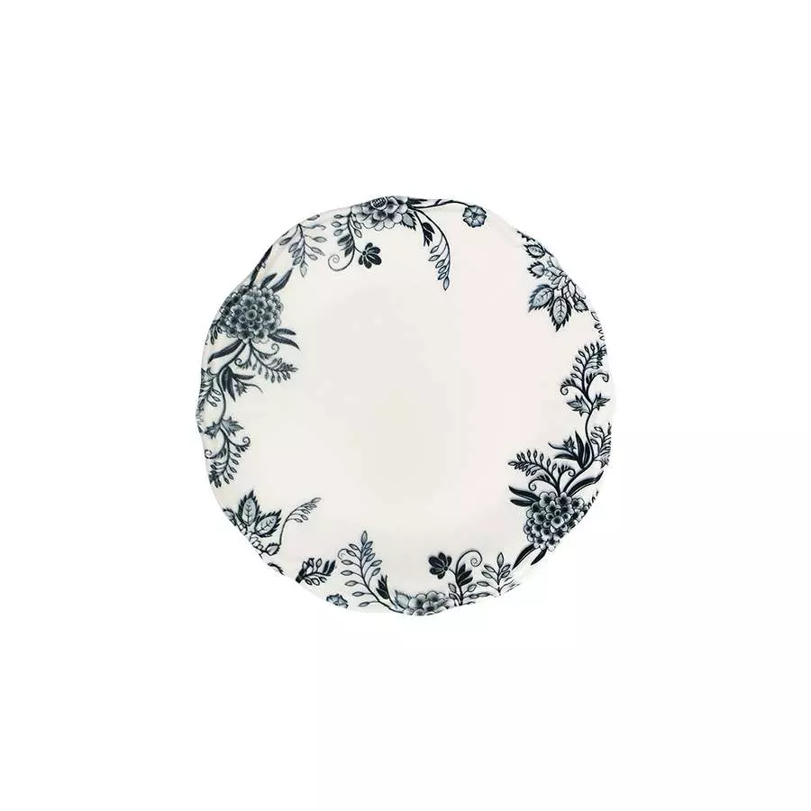 Тарілка мілка ID Fine Silva 29 см black - FLY29DZ-ID1032 - Фото 1