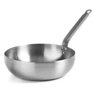 картинка Сковорода 24 см h-7 см из черной стали Lacor 63424 от магазина BarYton