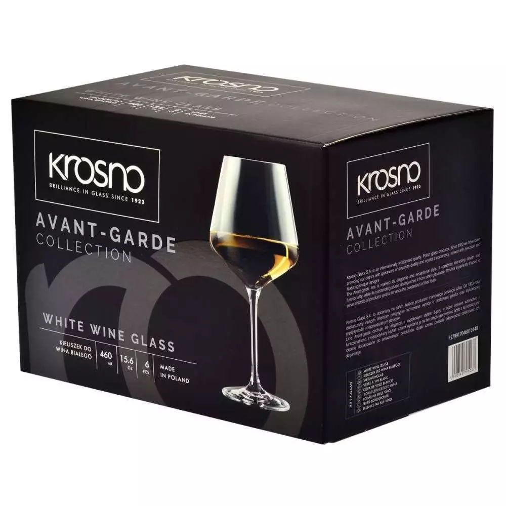 Бокал для шардоне Krosno Avant garde 460 / 560 мл 5900345791067 - Фото 2