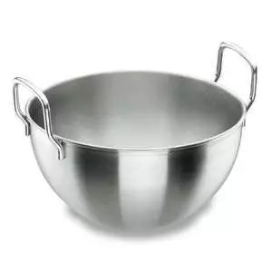 Миска с ручками 14,5 л из нержавеющей стали Lacor 50341
