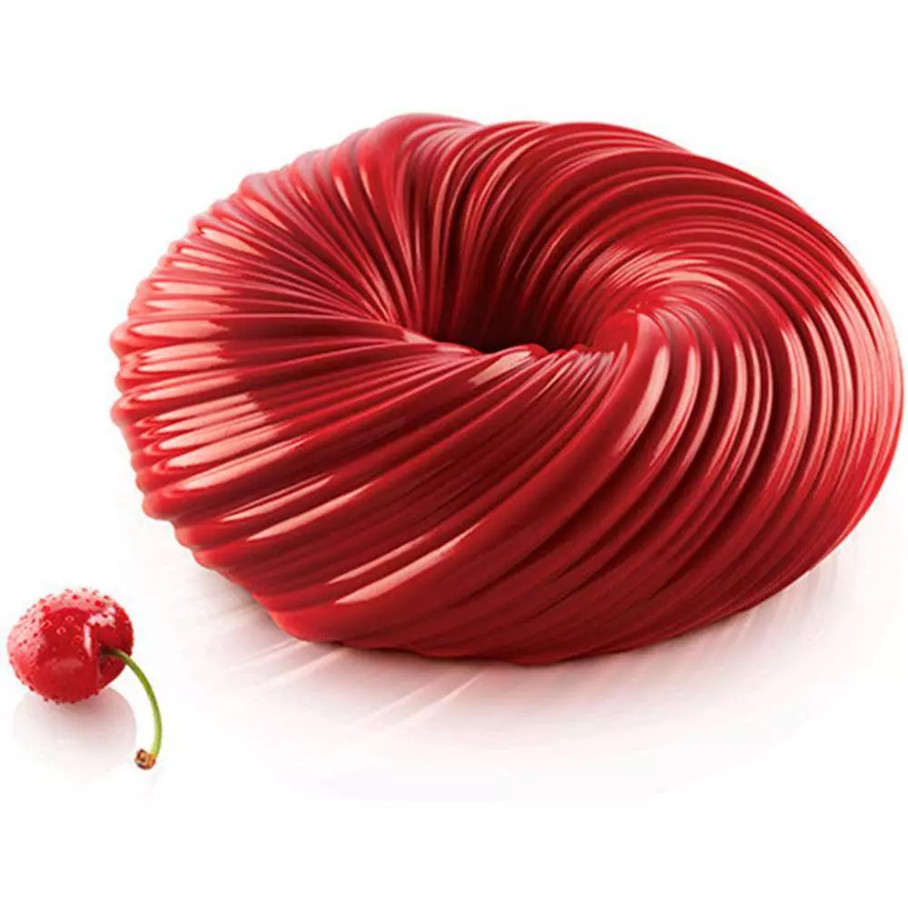 Силиконовая форма для торта INTRECCIO 1000 мл Silikomart INTRECCIO 1000 - Фото 1