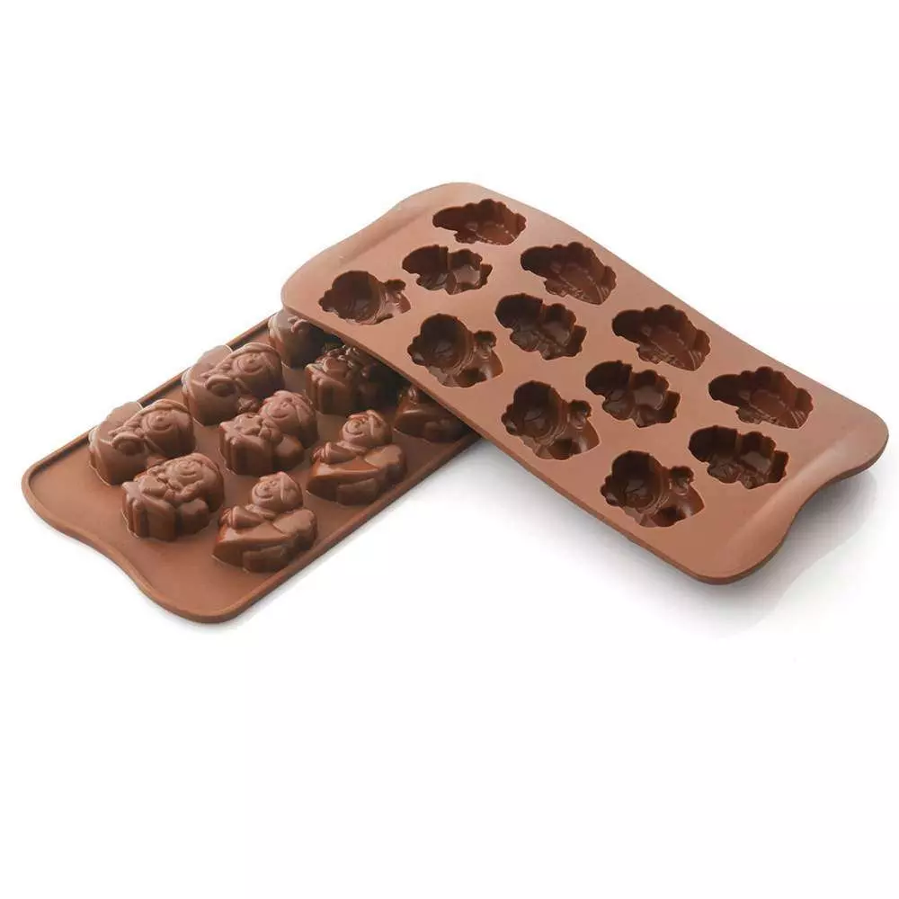 Силиконовая форма для шоколада Ангел 111,4 мл Silikomart SCG27 - Фото 2