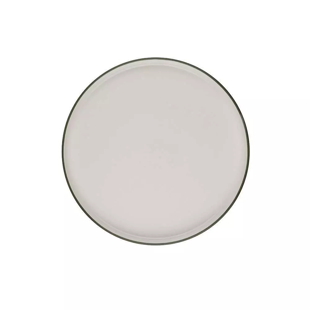 Тарілка мілка з бортом ID Fine Modest Green stolt 25.5 см - 16001-161025 - Фото 3
