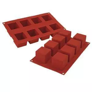 Силіконова форма для десертів CUBE 125 мл Silikomart - SF104/C