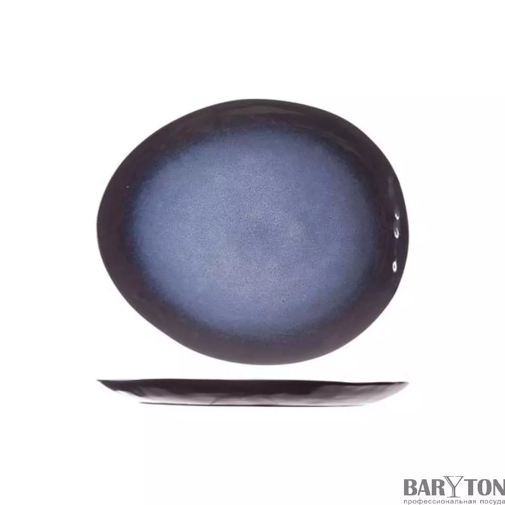 Тарілка для закусок овальна Cosy&Trendy Sapphire 14,5Х11,5 см - 8642115 - Фото 2