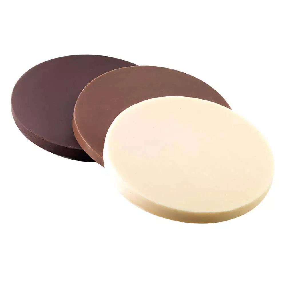 Силиконовая форма для десертов КРУГ d 12 см Silikomart SQ013/YL - Фото 1