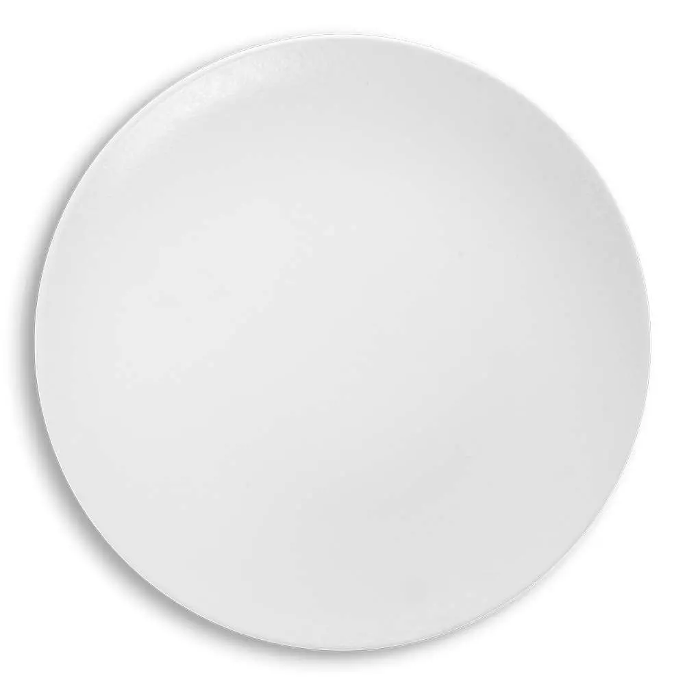 Тарелка мелкая Ariane Oxide 27 см pearl white AVCARNA70011027