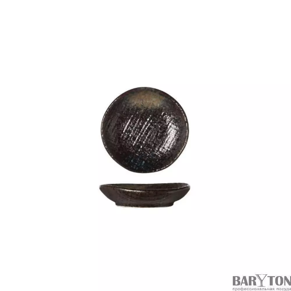 Тарелка мелкая Cosy&Trendy Black yoru 8 см  9633409 - Фото 2