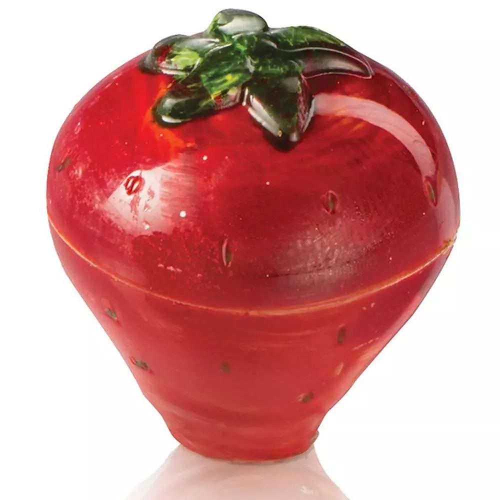 Форма для шоколада поликарбонатная Клубника Martellato 20FRUIT03 - Фото 1