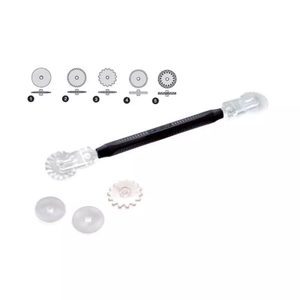 Инструмент для мастики (5 насадок) Silikomart ROLL TOOL