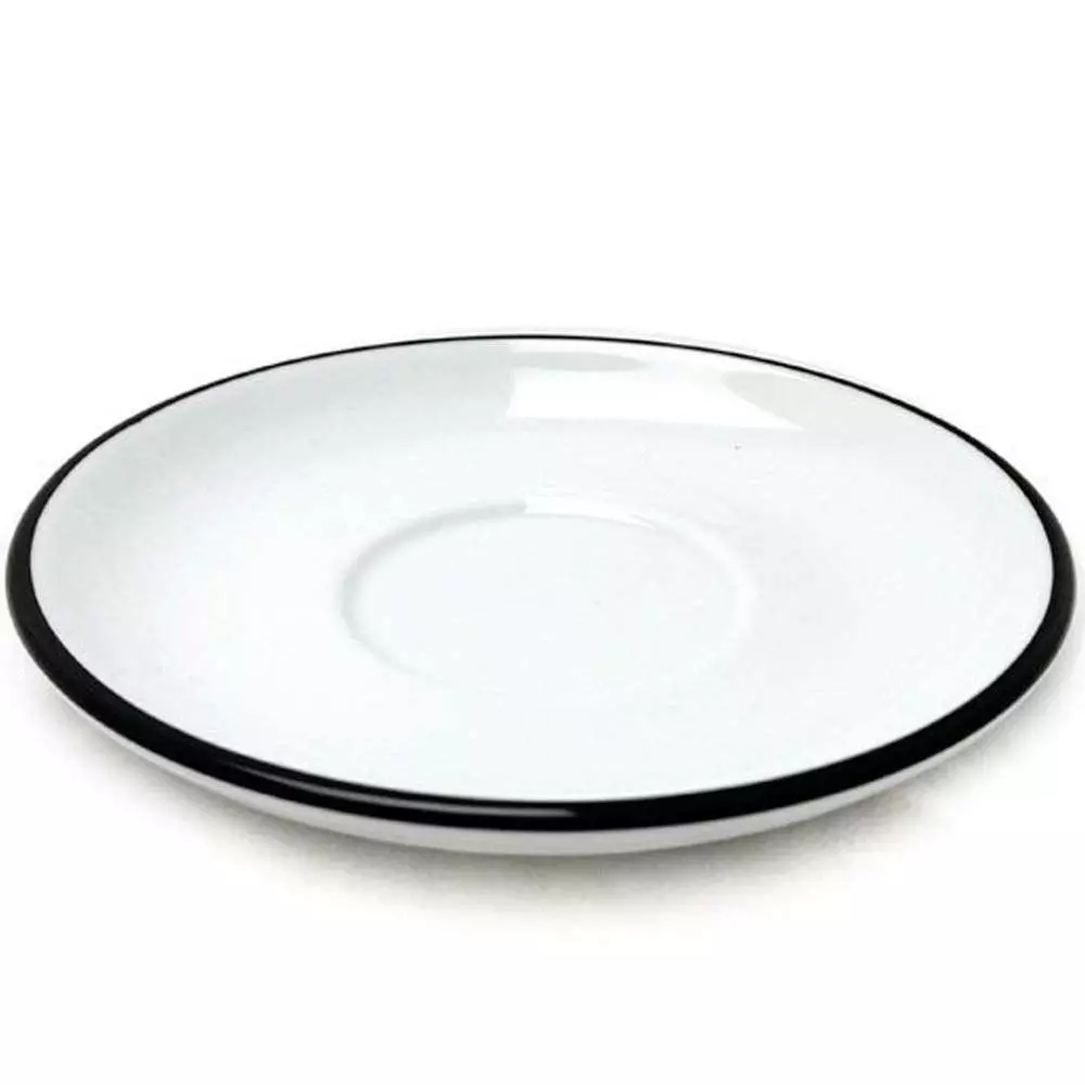 Блюдце 14,5 см, серія Verona Colored Rims Black Ancap - 37254