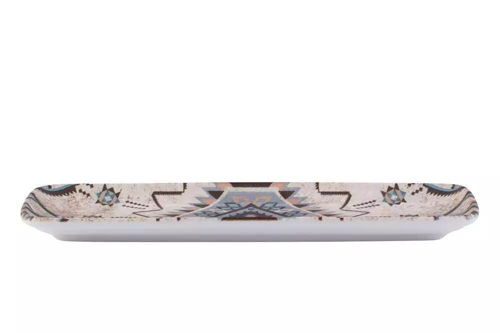 Тарелка мелкая прямоугольная ID Fine Heritage quadro 30X11 см 20209-151630 - Фото 2
