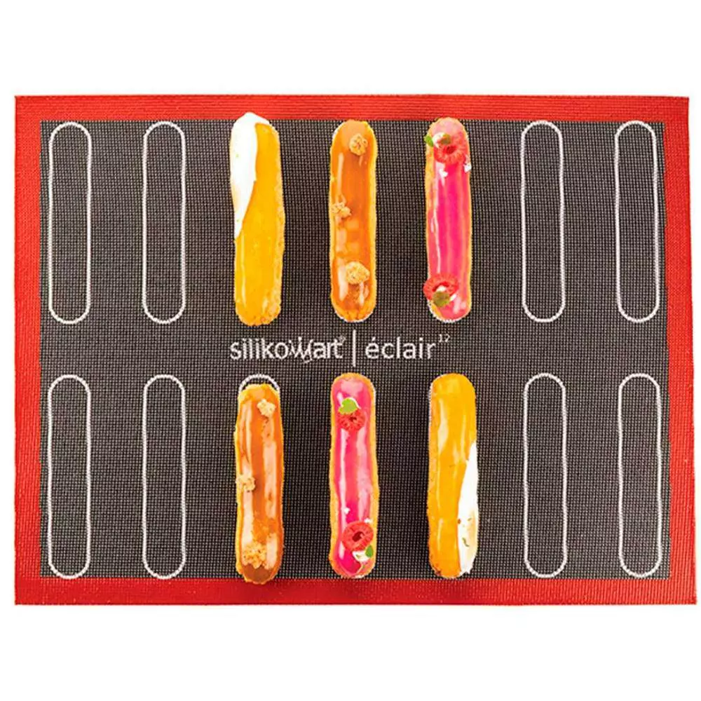 Коврик для эклеров силиконовый 58,3х38,4 см Silikomart Air Mat Eclair - Фото 2