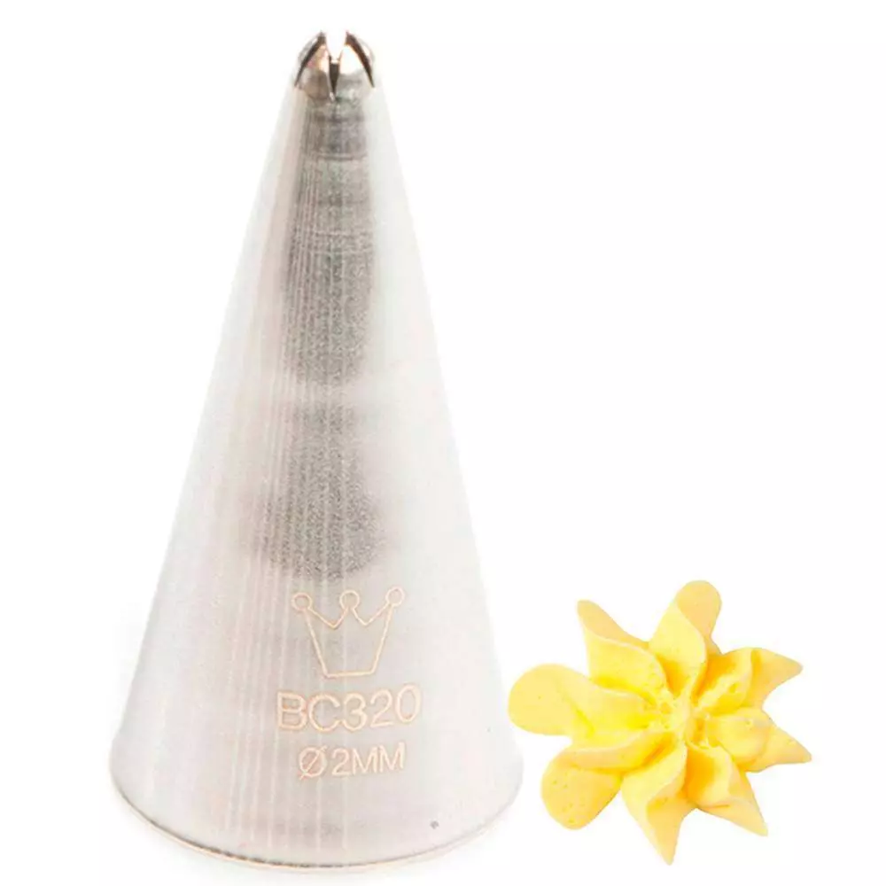 Кондитерская насадка CLOSED STAR 2 мм Martellato BC 320