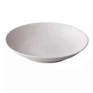 картинка Тарілка глибока, для пасти Fine Dine Honeycomb 25.5 см біла - 773253 від магазину BarYton